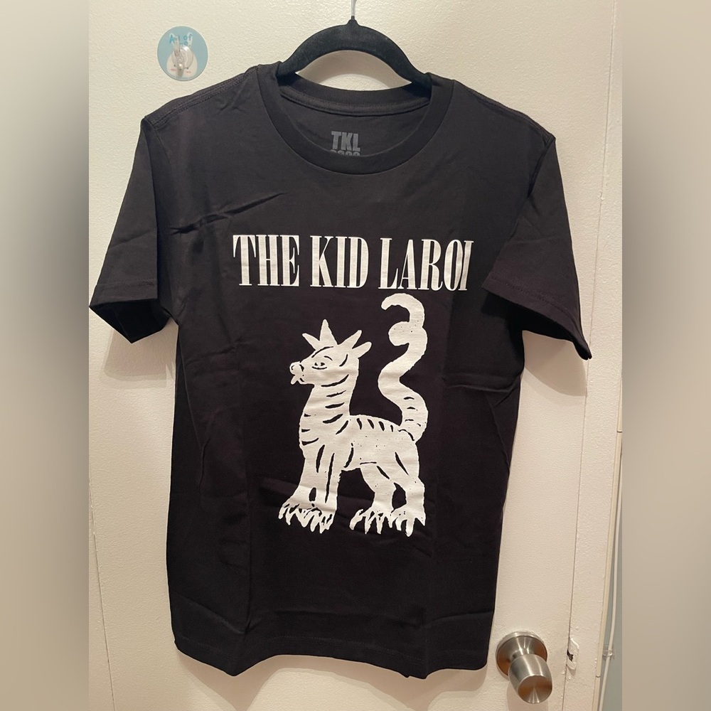 The Kid Laroi End of the World Tour 2022 Black Tee Small Cotton